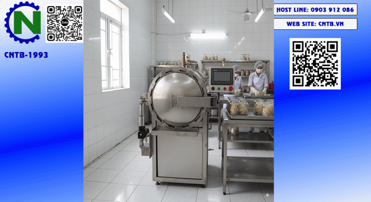 Nồi hấp tiệt trùng 100 lit
